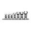 3/8"(9.5mm)クローフットレンチセット フレックスタイプ 7ピース(11-8903)の画像