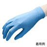 ニトリルゴム手袋 薄手タイプ M 50ピース(36-117)の画像