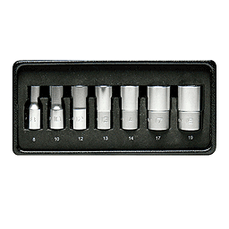 3/8"(9.5mm) セミディープソケットセット 7ピース(10-63250)の画像
